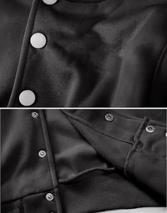 Veste universitaire pour femmes fabriquée en usine OEM/vêtements d'hiver Veste universitaire pour femmes au tarif de gros - Product Image 3