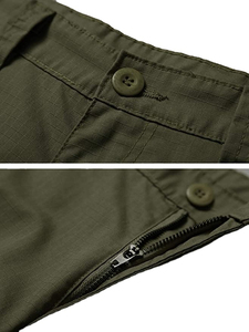 Vente en gros de pantalons cargo pour hommes pantalons de survêtement baggy personnalisés et durables avec cordon de serrage et poches latérales pantalons cargo pour hommes - Product Image 4