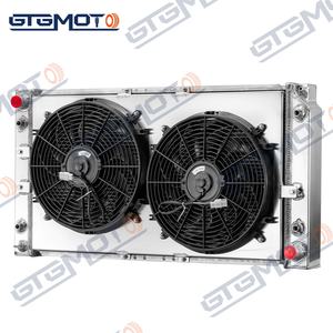 雪佛兰Caprice Impala/凯迪拉克弗利特伍德1994-1996的GTGMOTO 4排散热器 + 护罩风扇 - Product Image 1