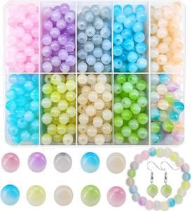 Factory Direct Sale <b>Crystal</b> Clear & Colorful 4mm-10mm Small Hole <b>Glass</b> <b>Beads</b> Red Mixed Colors for Jewellery & <b>Lampwork</b> <b>Glass</b> Art - Product Image 4
