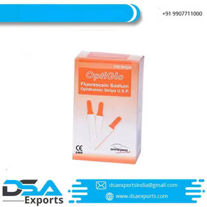 แผ่นฟลูออเรสซีนสำหรับตรวจตา ขายดี แผ่นฟลูออเรสซีนโซเดียมสำหรับตรวจตา - Product Image 4