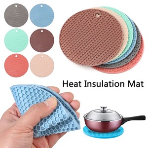 Nuevo producto Premium Silicone Honeycomb Hot Pad Diseño antideslizante para protección resistente al calor - Product Image 4