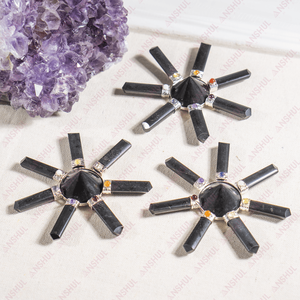 Pyramide Générateur d'Énergie en Tourmaline Noire pour la Guérison des Chakras et la Méditation – Vente en Gros - Product Image 2