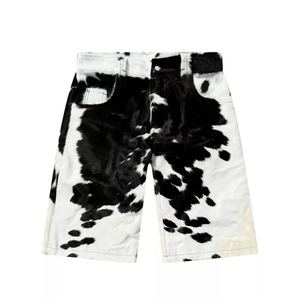 Top Quality <b>Men's</b> <b>Shorts</b> Outdoor Cowhide <b>Leather</b> Training Wear Quick Dry Summer Slim Fit Stylish Breathable Comfortable Clothing - Product Image 1