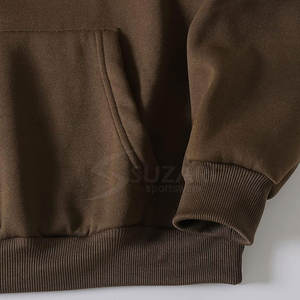 Sweat à capuche premium à épaules tombantes avec coupe décontractée et texture de tissu lisse, sweat à capuche basique à épaules tombantes - Product Image 5