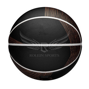 Ballon de basket-ball d'entraînement en PU pour l'extérieur, logo personnalisé, fournisseur en gros, OEM - Product Image 6