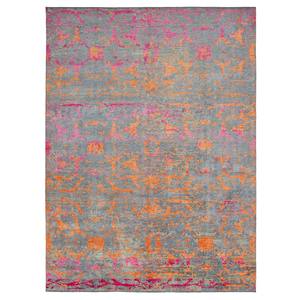 Promotion chaude Design floral moderne noué à la main tapis de soie de bambou en peluche hauteur lavable caractéristique pour la maison ou l'hôtel - Product Image 6