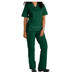 Conjunto de Uniformes Médicos para Mujer 2026, Conjunto de Uniformes de Hospital Cómodos y Modernos de Punto para Mujer, Venta al Por Mayor OEM a Bajo Precio - Product Image 1