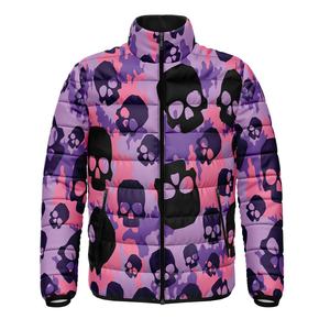 Nouvelle arrivée : Doudoune d'hiver à capuche, patchwork camouflage, entièrement personnalisable par sublimation, manches longues, grande taille, décontractée et chaude - Product Image 1