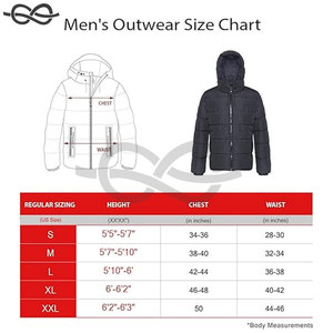 Veste matelassée lourde pour hommes Manteau d'hiver à bulles Doublure thermique réfléchissante Vêtements d'extérieur Chaleur Confort Temps froid - Product Image 5