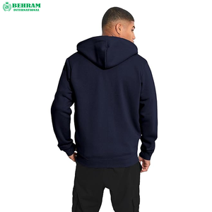 High Quality Zip Hoodie Professional Manufacturers Custom Embroidered Casual Wear Heavyweight <b>Thermal</b> 100% Cotton Breathable - Product Image 1