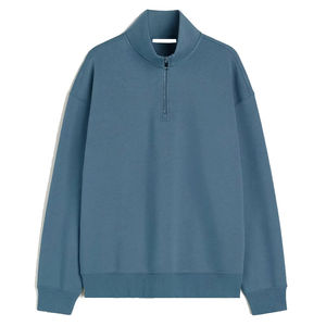 Servicio OEM, Sudaderas Personalizadas de Fábrica para Hombre, Invierno, Media Cremallera, Alta Calidad, Diseño Premium, Impresión Digital, Felpa de Algodón - Product Image 6