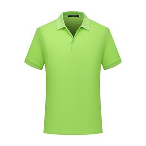Polo de performance pour hommes de haute qualité 210 GSM coton mélange de polyester à manches courtes polo anti-rides évacuant l'humidité - Product Image 4