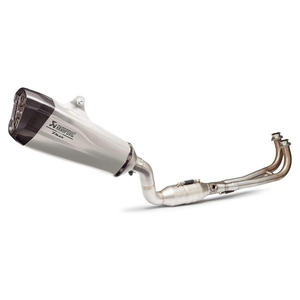 Sistema de Escape Completo Akrapovic T-Max 530/560 Negro para Modelos Yamaha 17-18-19, Nuevo Silenciador de Motocicleta de Carbono de 51 mm 907983090900 - Product Image 1