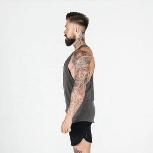 Camiseta sin mangas deportiva para hombre, personalizada, venta al por mayor - Product Image 5