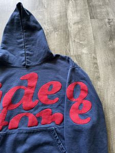 Sudaderas con estampado de soplo Sudaderas con capucha y sudaderas personalizadas de talla grande para hombre Sudaderas con capucha estampadas unisex de peso pesado - Product Image 3