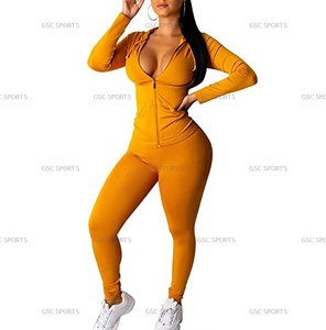 Sweat à capuche et pantalon pour femmes, survêtements sur mesure avec des couleurs et des designs attrayants aux prix d'usine de gros - Product Image 5