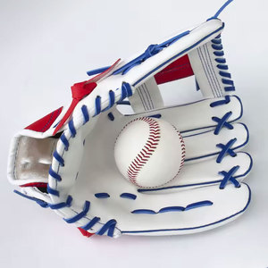 Guantes de Bateo de Béisbol de Cuero Personalizados Profesionales para Receptor, Dedos Completos, Mano Derecha, Transpirables, Alta Calidad, Unisex - Product Image 3