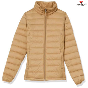 Blousons matelassés longs pour femmes, conçus sur mesure, en coton, respirants, imperméables, coupe-vent, automne, fabriqués à la main au Pakistan - Product Image 2