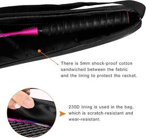 Bolsas Impermeables Personalizadas para Raquetas de Bádminton de Poliéster con Capacidad de 30-40L, Mochila Deportiva Multifuncional para Tenis y Bádminton - Product Image 5