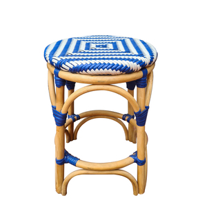 Taburete de cocina de ratán Natural de diseño tradicional, silla convertible plegable y extensible de Vietnam para comedor - Product Image 3