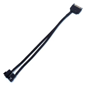 Vollkupfer PVC PC Lüfter-Splitter-Hub SATA 3PIN/4PIN 30cm 24AWG Kabel für Gaming-PCs, Automobile und Motorräder - Product Image 2