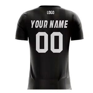 Camiseta de Fútbol Personalizada para Hombre 2026 con Logotipo Frontal y Trasero, Impresión por Sublimación, 100% Poliéster, Transpirable, de Secado Rápido y Ligera - Product Image 2