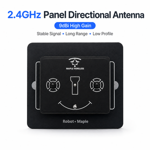 เสาอากาศแบบแผง Maple Wireless 2.4GHz 9dBi แบบกำหนดทิศทาง หัวต่อ SMA RP SMA เสาอากาศกำลังขยายสูง สำหรับการสื่อสารไร้สาย FPV RC - Product Image 2