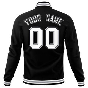 แจ็กเก็ตเบสบอลสำหรับผู้ชายเสื้อแจ็กเก็ตกันหนาวแบบลำลองปกตั้งมีหลายสี - Product Image 4