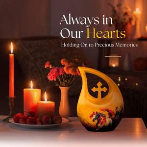 โกศโลหะยูนิคอร์นสำหรับขี้เถ้าขี้เถ้าของผู้หญิงโกศขนาดเล็กสำหรับผู้ใหญ่ชายร่างเล็กสำหรับมนุษย์ขี้เถ้า - Product Image 5