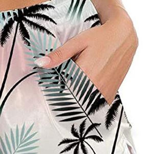 Shorts de Playa de Verano para Mujer de Alta Calidad, Resistentes al Agua, de Secado Rápido, Sublimados, con Estampado Floral - Product Image 3