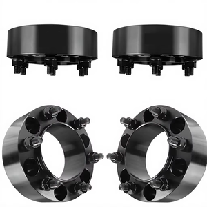 อะแดปเตอร์ล้อขนาด 20 มม. 4 ชิ้น ตัวเว้นระยะแบบ Hubcentric 6x5.5 ขนาด 2 นิ้ว 6x139.7 มม. พร้อมสตั๊ด 12x1.5 ขนาด 106 มม. รูดุม ET 0 มม. วัสดุอัลลอย - Product Image 1