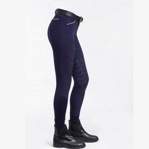 Ventes en gros de pantalons d'équitation personnalisés pour femmes, pantalons d'équitation, doublure en polaire d'hiver, anti-UV, grip en silicone pour l'entraînement - Product Image 1