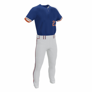 2025 Best Quality Men's Baseball Uniform 100% Polyester Breathable Sets with Private Logo Plus Size Options - Product Image 4