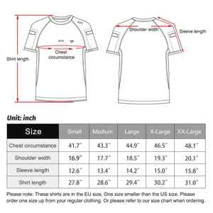 Camiseta personalizada con cuello redondo para deportes al aire libre de verano para hombre, camiseta de manga corta de poliéster 100% con patrón sólido - Product Image 6