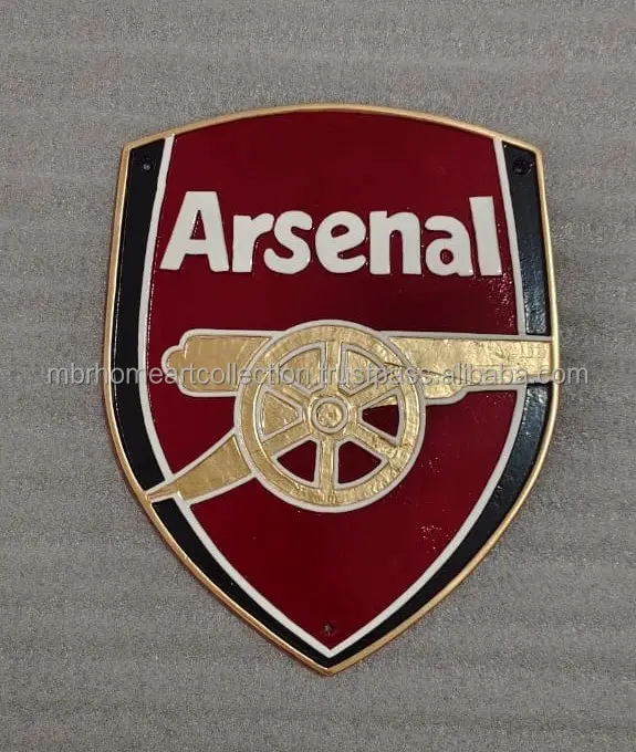 Arsenal metal wall sign and plaque for Wall Decor customized