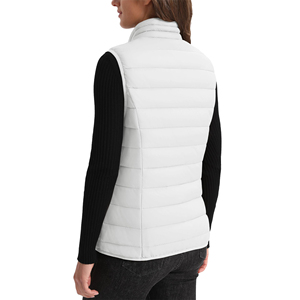 Chaleco sin mangas de Invierno para mujer más vendido, nuevo chaleco al por mayor de lona de algodón acolchado, chaqueta para uso exterior - Product Image 2