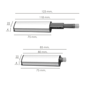 Magnetic <b>Door</b> <b>Catch</b> for Cabinets, Magnetic Pressure. Pack of 2 Pieces - Product Image 2