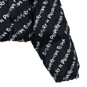 Veste matelassée streetwear d'hiver de haute qualité en gros, imprimée sur toute la surface, col montant, fermeture éclair, manches longues - Product Image 4