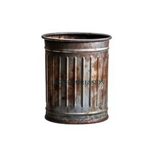 Cubo de basura de oficina y Escuela de Diseño de malla de alambre de alta demanda, cubo de basura decorativo de Color gris para suministros al por mayor - Product Image 2