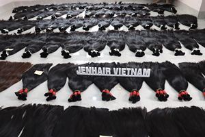 MEILLEURE QUALITÉ expédition rapide Cheveux Vietnamiens Cru Vierge Cuticule Aligné Cheveux Grande Quantité En Stock - Product Image 3