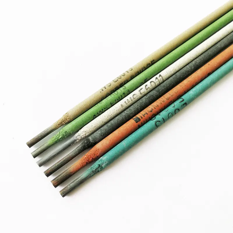 Factory Wholesale Carbon Steel Size Types All Rb26 E6010 6011 6013 7014 7018 1/8 3/32 1/16 Welding Rods Electrodes Price