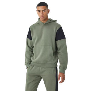 Custom Clothing Manufacturers 2 <b>Pc</b> Unisex Jogger <b>Sets</b>,100% Cotton Plain Hoodie <b>Set</b>,Flared Joggers Tracksuit - Product Image 3