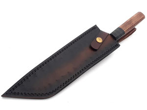 Juego de Cuchillos de Cocina Profesionales de Acero de Damasco Ligero Personalizable OEM, Cuchillo Bowie de Chef con Borde Serrado, Tamaño Personalizado - Product Image 4