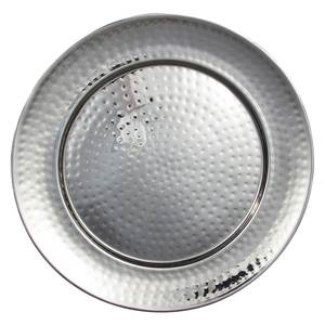 Plateau de service en métal couleur or de haute qualité plateau de service décoratif de forme rectangulaire pour hôtels restaurants à manger - Product Image 2