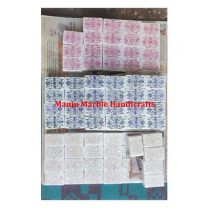 New Modern Look Traditional Design Stone Shine Inlay <b>Box</b> With Mother Of Pearl Inlay Work Theme For Jewelry Packaging Gift Items - Product Image 5