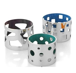 แหวนผ้าเช็ดปากทรงแปดเหลี่ยมวัสดุอลูมิเนียมคุณภาพสูงสำหรับงานแต่งงานและงานเลี้ยงอาหารค่ำในโอกาสอื่นๆ - Product Image 5