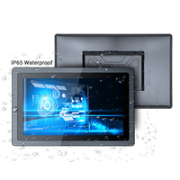 Écran industriel intégré plat de 7, 10, 12, 15,6 et 21,5 pouces, IP65, Full HD, VGA, écran tactile industriel