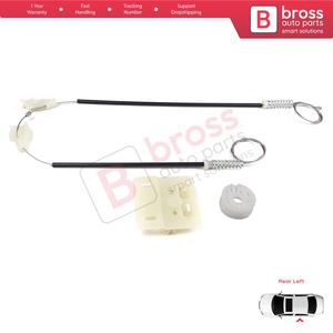 ชุดซ่อมมอเตอร์กระจกไฟฟ้า BWR462 สำหรับประตูหลังซ้าย รถยนต์แลนด์โรเวอร์ ฟรีแลนเดอร์ MK1 L314 LN ปี 1997-2006 แบบ 3/5 ประตู รุ่น CVH101210 - Product Image 5