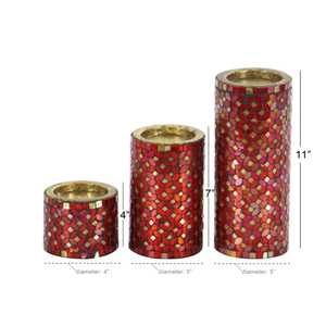 Hot Selling Table Decor Metal Candle Holder Set of 3 New Arrival Taper Candle Holder for Wedding Decoration by Indian Exporter - Product Image 6